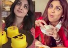 शिल्पा शेट्टी ने संडे के फंडे में 'जलेबी', 'ढोकला' और 'केक' का लिया आनंद