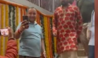 कपिल शर्मा ने माता वैष्णो देवी मंदिर में आशीर्वाद लिया