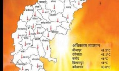 तेज गर्मी, पारा 42 डिग्री पहुंचा