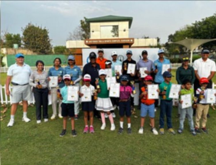 आईजीयू नॉर्थ जोन जूनियर गोल्फ टूर्नामेंट में मान्यवीर भादू, सारा सोलंकी चैंपियन बने