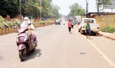 पारा 40 के पार, दोपहर में सडक़ें सूनी