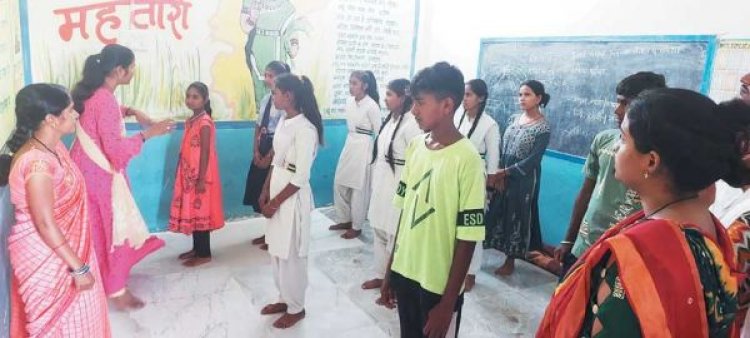 संस्कृत विद्यालय में दस दिनी समर कैम्प