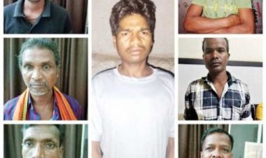 सार्वजानिक स्थानों पर शराब का सेवन करने वाले 7 आरोपी गिरफ्तार