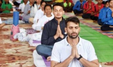 योगमय हुआ दंतेवाड़ा