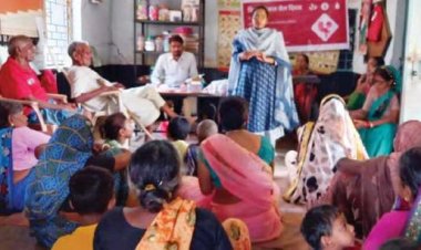 विश्व सिकल सेल दिवस पर स्वास्थ्य शिविर