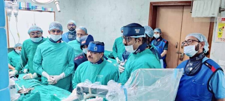 रक्त वाहिका में अल्कोहल इंजेक्ट कर नियंत्रित हार्ट अटैक कर बचायी मरीज की जान