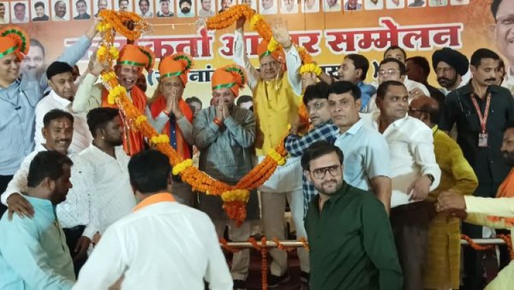 ऐतिहासिक जीत पर सीएम-स्पीकर ने जताया नांदगांव के कार्यकर्ताओं का आभार