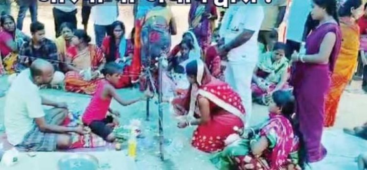 6 साल का बच्चा कर रहा ‘इलाज’ बीमारियों के ठीक होने का लोग दावा कर रहे