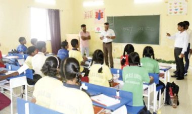 एकलव्य और पहाड़ी कोरवा आवासीय विद्यालय का निरीक्षण