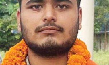 एबीवीपी के नगर मंत्री बने रोनी मिश्रा