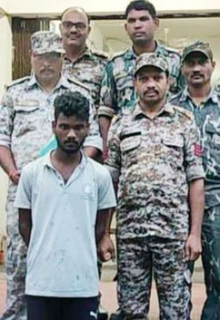 चोरी का आरोपी  गिरफ्तार