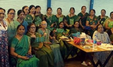 एवरग्रीन क्लब ने मनाया तीज मिलन समारोह