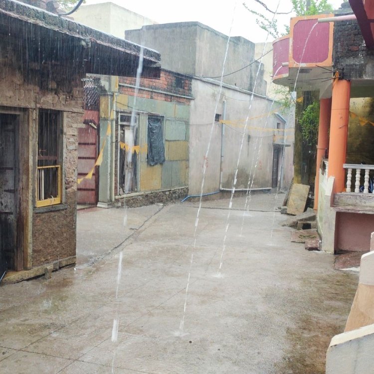 जिले में 48 घंटों में 27 एमएम बरसात:कई क्षेत्रों में हल्की बारिश होने की संभावना, तापमान में 3 डिग्री की गिरावट दर्ज