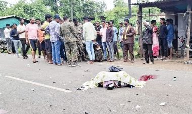 तीन बाइक की टक्कर, एक मौत