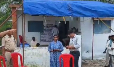 उपचुनाव के लिए मतदान:नेपानगर पालिका के वार्ड 23 और शाहपुर नगर परिषद के वार्ड 2 में पार्षद चुनाव के लिए वोटिंग