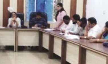 स्वच्छता ही सेवा अभियान तैयारी बैठक