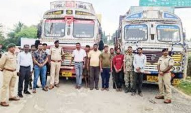 लौह अयस्क का अवैध परिवहन