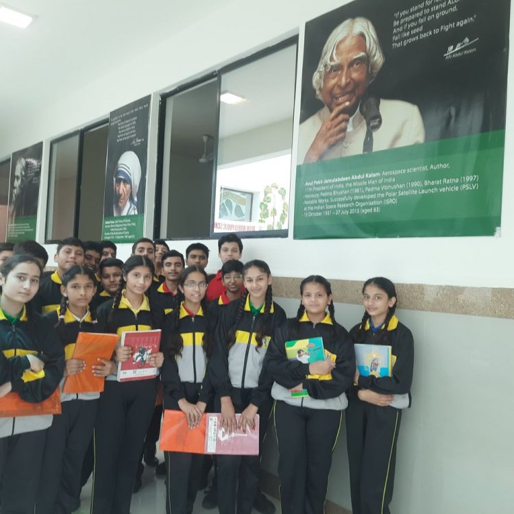 इंदौर के दिल्ली वर्ल्ड पब्लिक स्कूल में इवेंट:जन्मदिवस पर डॉ. एपीजे अबुल कलाम के कृतित्व और संघर्षों को याद किया