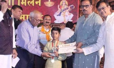 सारस्वत ब्राह्मण सभा इंदौर का आयोजन:समाज के अन्नकूट महोत्सव में हुई महाआरती, प्रतिभाओं का किया सम्मान