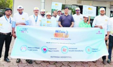 विश्व डाइबिटीज दिवस में सुयश हॉस्पिटल की जन जागरूकता रैली