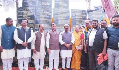 डिप्टी सीएम साव ने 7 करोड़ के विकास कार्यों का किया लोकार्पण- भूमिपूजन