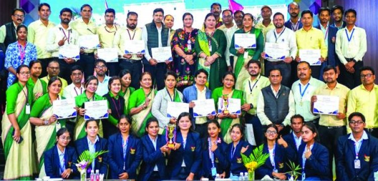 कलिंगा विश्वविद्यालय ब्रेन ब्रॉल इंटर कॉलेज क्विज में विद्यार्थियों की उत्साहपूर्ण भागीदारी