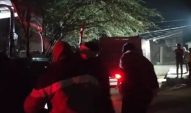 भिंड में माइनिंग टीम पर लाठी-डंडे से हमला:अवैध रेत उत्खनन के खिलाफ कार्रवाई पर टीम को घेरा, जान बचाकर थाने पहुंचे, FIR दर्ज