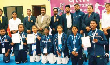 कोण्डागांव ने बस्तर ओलंपिक में जीते 37 पदक