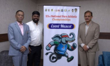 चेन्नई में 23वीं राष्ट्रीय पैरा एथलेटिक्स चैंपियनशिप के लिए लोगो और शुभंकर का अनावरण