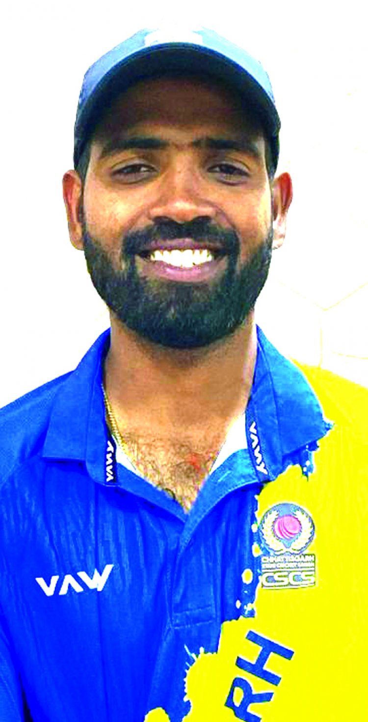 छत्तीसगढ़ का विजय हजारे ट्राफी में दूसरी बार 300 से ऊपर लक्ष्य प्राप्त