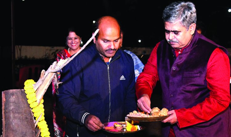 बालकोनगर टाउनशिप एवं समुदाय में लोहड़ी, मकर संक्रांति और मंडला पूजा उत्साह के साथ