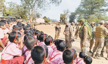 नक्सल प्रभावित कुतुल में आईटीबीपी ने स्थापित किया नया कैंप