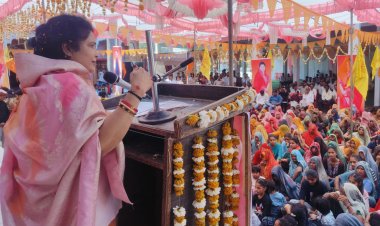 धर्मशाला सनातन धर्म और सामाजिक परंपराओं का प्रतीक है धर्मशालाएँ: मंत्री श्रीमती गौर