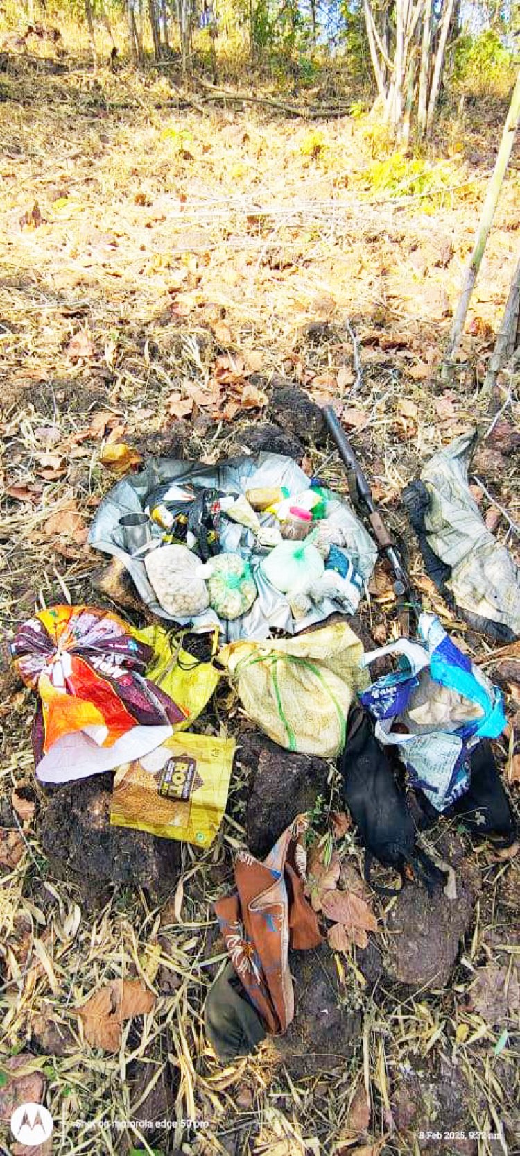 एमपी के मानागढ़ जंगल में  मुठभेड़