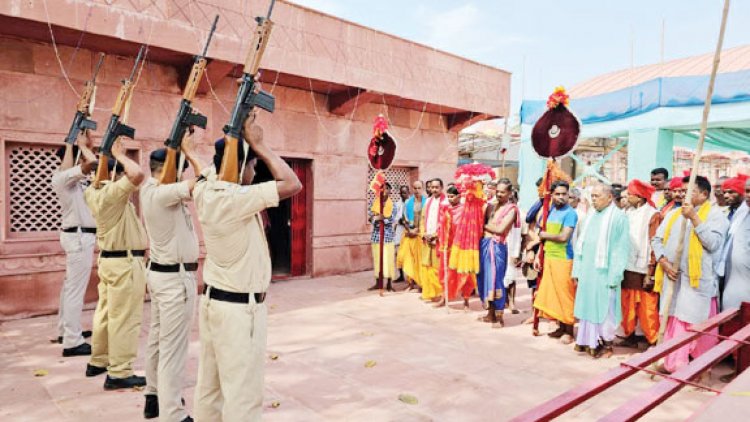 दंतेवाड़ा में फागुन मेला शुरू, देवी-देवताओं का हो रहा आगमन