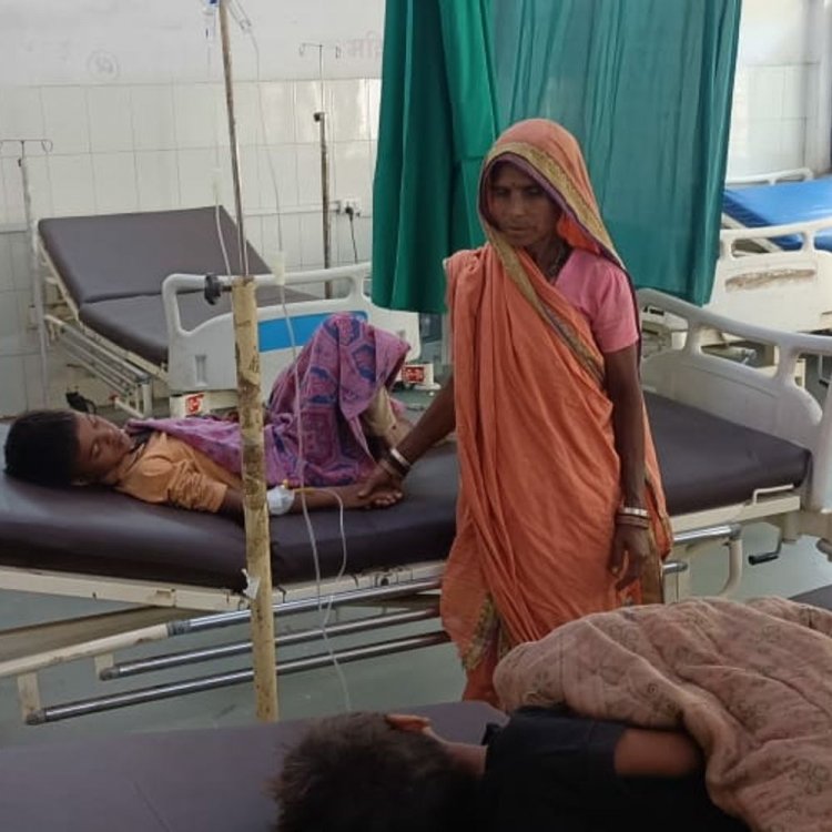 बड़वानी में नाले का पानी पीने से 6 बच्चे बीमार:उल्टी-दस्त से 3 की हालत बिगड़ी; इलाज के लिए जिला अस्पताल रेफर
