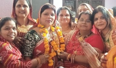 स्वर्णकार महिला मंडल में नई अध्यक्ष का चयन:खिलचीपुर में अनीता सोनी सर्वसम्मति से चुनी गईं; शिक्षा और स्वरोजगार पर जोर