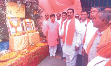 विधायक इंद्र कुमार ने पूर्व सरपंच छबि राम को दी श्रद्धांजलि