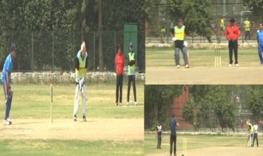 सुप्रीम कोर्ट बार एसोसिएशन और चीफ जस्टिस इलेवन के बीच खेला गया प्रदर्शनी टी20 मैच