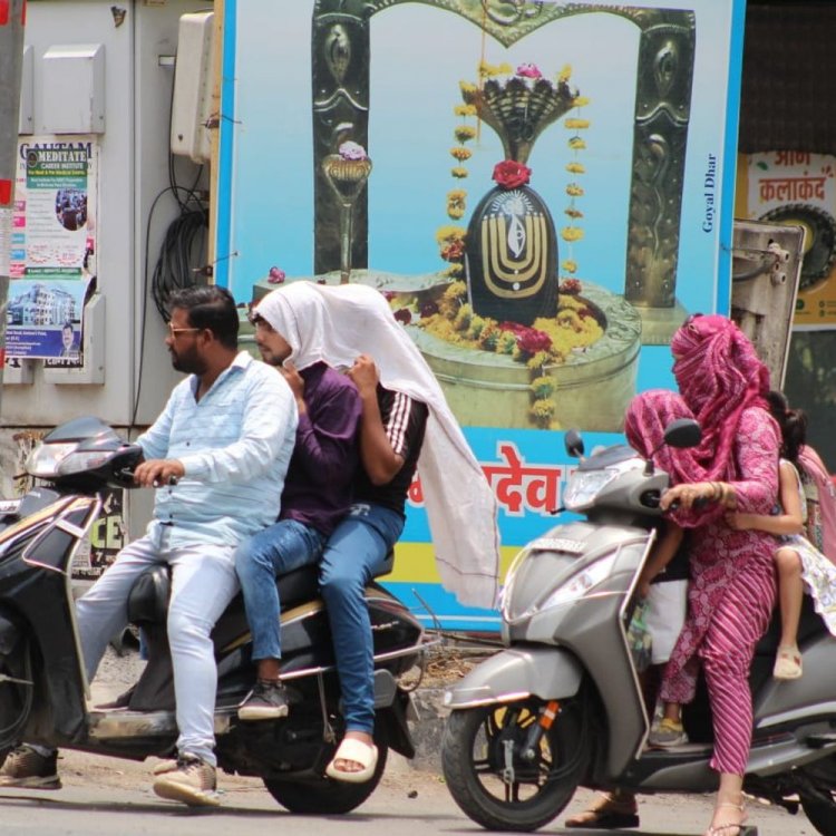 धार में 42 डिग्री के पार पहुंचा तापमान:स्वास्थ्य विभाग ने जारी किया लू से बचाव का अलर्ट, जल संकट से निपटने नपा का बैकअप प्लान तैयार