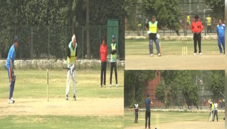 सुप्रीम कोर्ट बार एसोसिएशन और चीफ जस्टिस इलेवन के बीच खेला गया प्रदर्शनी टी20 मैच