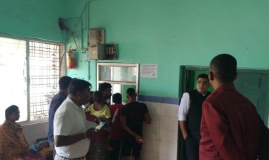 कटेकल्याण में अस्पताल का जायजा
