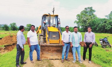 अवैध प्लाटिंग पर कार्रवाई