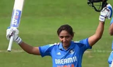 हरमनप्रीत कौर का एक और कीर्तिमान, वनडे में चार हज़ार रन पूरे