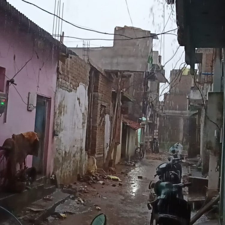 बालाघाट में 24 घंटे में सवा इंच बारिश:2 फीट पानी जमा होने से डोरा-चिखलाझोड़ी मार्ग बंद