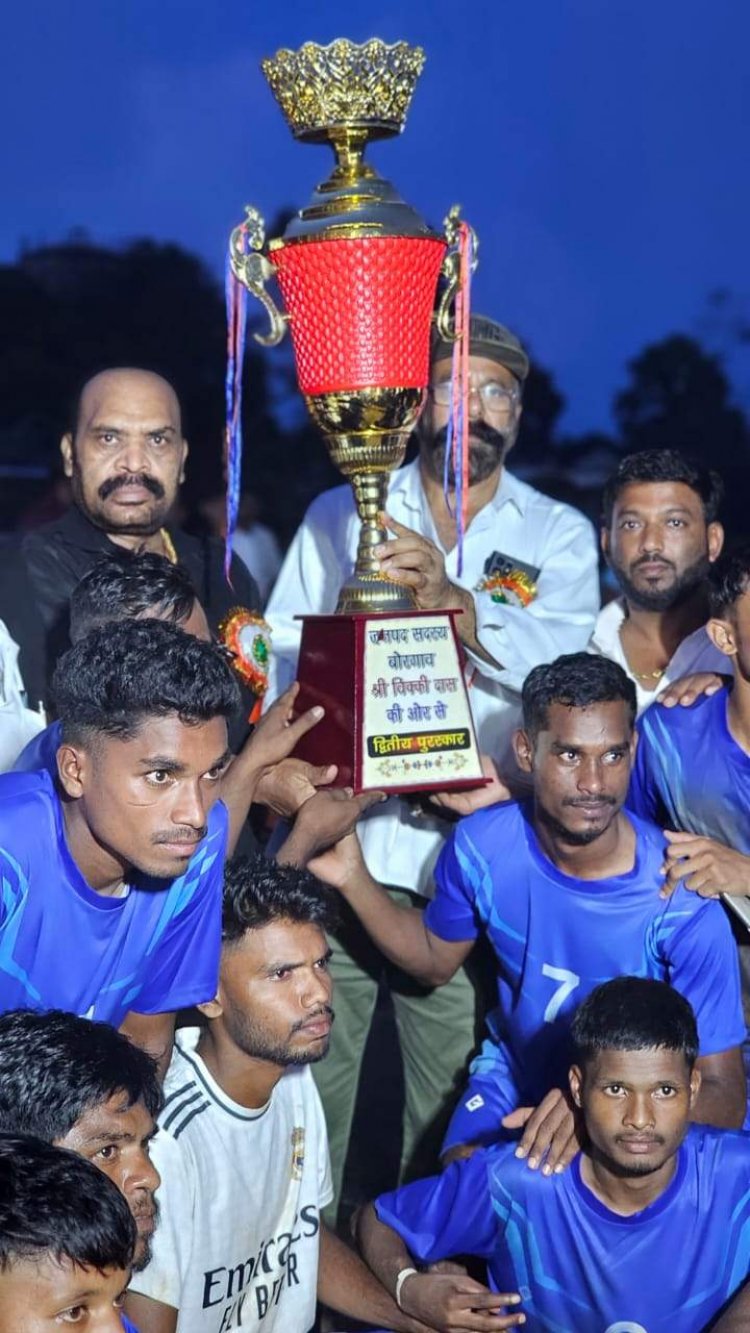 फुटबॉल स्पर्धा: वीर गुंडाधुर क्लब बना विजेता
