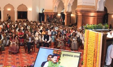 आदिवासी जीवन में परिवर्तन लाने नेशनल कॉन्क्लेव:सीएम बोले- सरकारी कामों में सामाजिक संस्थाओं की भूमिका से आता है बदलाव