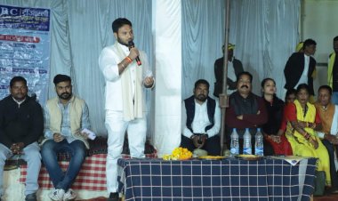 जोगीडीपा के वीर मेला व सांस्कृतिक कार्यक्रम में शामिल हुए पालिकाध्यक्ष