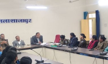 शाजापुर पुलिस को महिला अपराधों पर दिया विशेष प्रशिक्षण:डीपीओ और एडीपीओ ने सिखाए विवेचना और एफआईआर लेखन के गुर