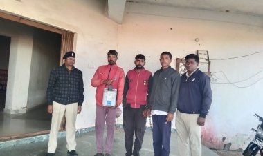 खेत से सोलर सबमर्सिबल पंप का स्टार्टर  चोरी, दो आरोपी और खरीददार गिरफ्तार